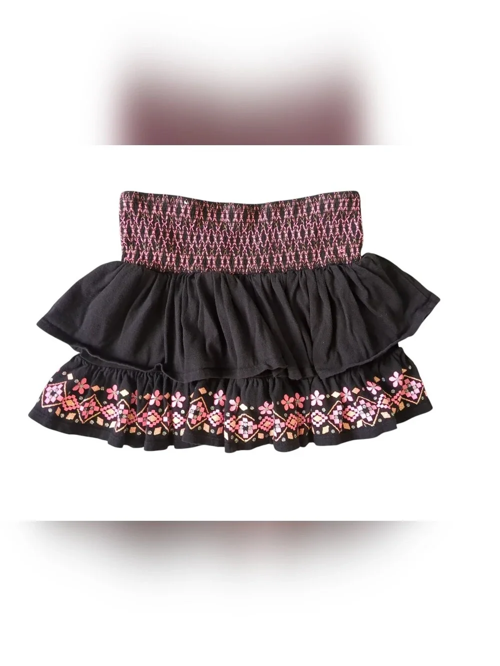 Set Of Girls' Tiered Skorts By Justice (Size 8)